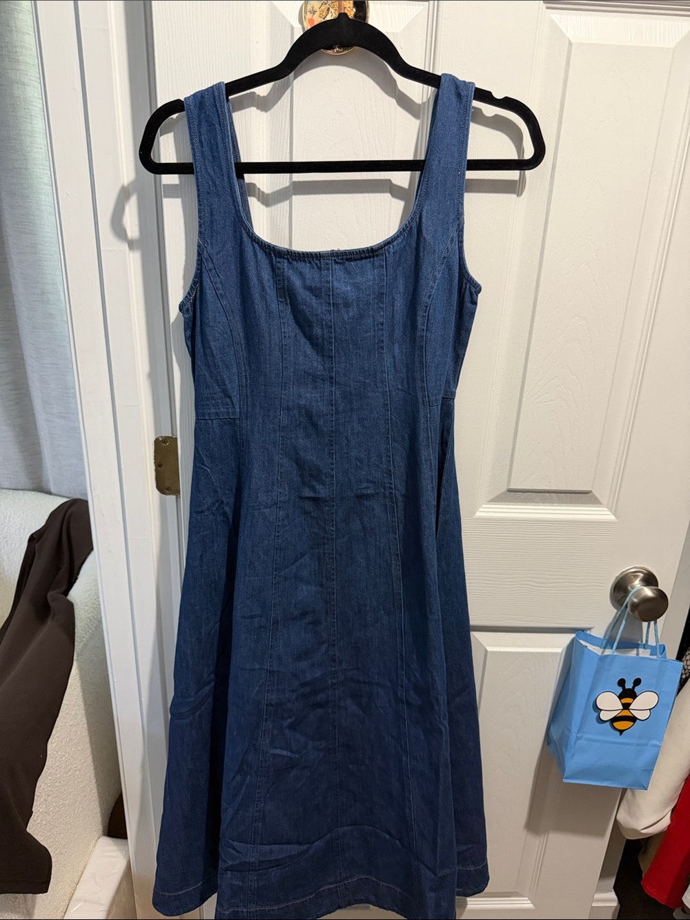 Denim Midi Dress